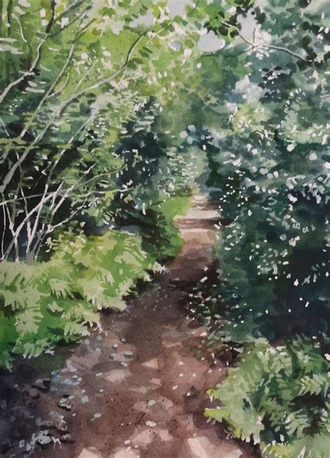 Woodland Path | Kristin Rawcliffe Art