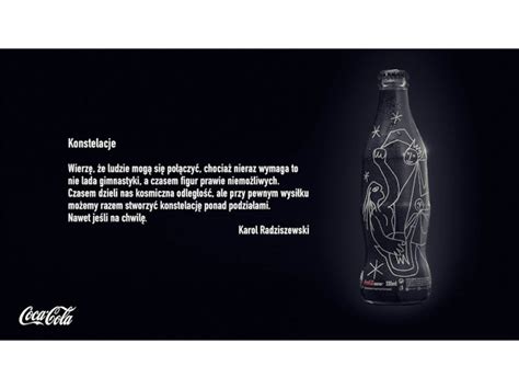 Limitowana Edycja Butelki Coca Cola Autorstwa Karola Radziszewskiego