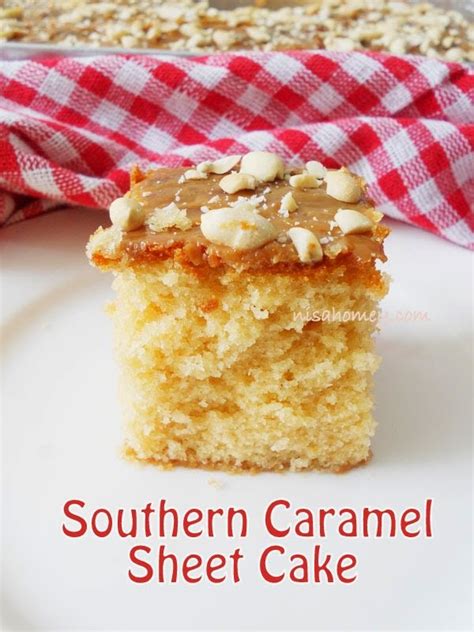 Southern Caramel Sheet Cake Step By Step