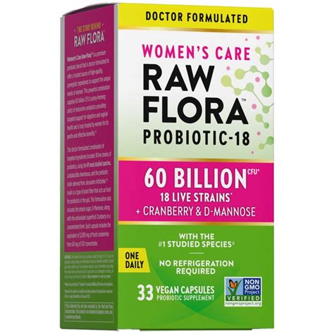 Womens Care Probiotic 60 Billion Cfu Raw Flora™