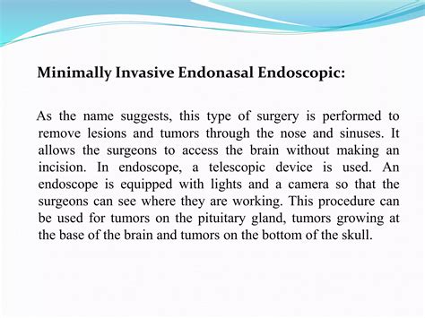 Different Types of Brain Surgery | PPT