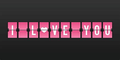 I Love You Symbol Creative Text Vector, Symbol, Creative, Text PNG and Vector with Transparent ...