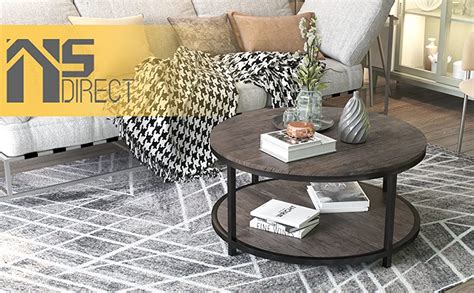 Amazon Nsdirect Round Coffee Table Coffee Table For Living