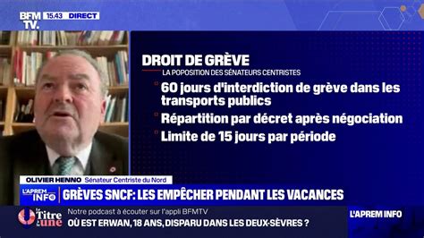 SNCF Il s agit de réguler le droit de grève en décidant de 60 jours