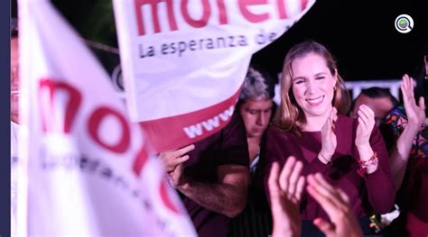 Elecciones2024 Atenea Gómez Ricalde se registra como candidata a la