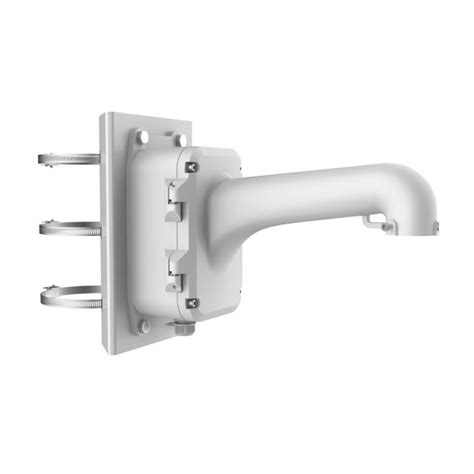 Csd Hikvision Vertical Pole Mount Bracket With Junction Box For Ptz