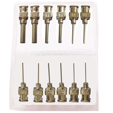 Pack Inch Stainless Steel Dispensing Needles Different Size