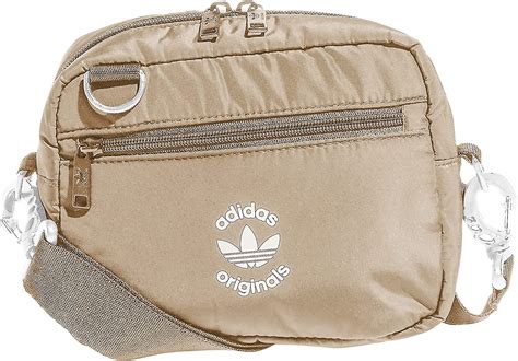 Adidas Originals Originals Puffer And Pouch Crossbody Magic Beige White One Size