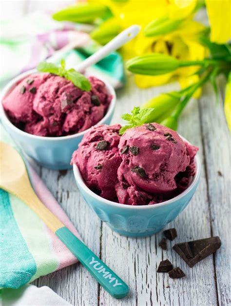 Chocolate Chunk Beet Ice Cream - Vegan Heaven