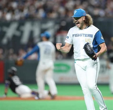 日ハムのポンセが無安打無得点 野球 デイリースポーツ Online