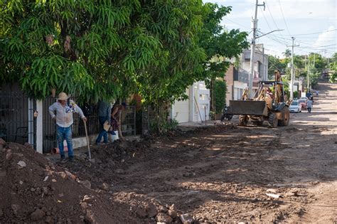 AYUNTAMIENTO DE CULIACÁN AVANZA CON OBRAS DE PAVIMENTACIÓN DE CONCRETO