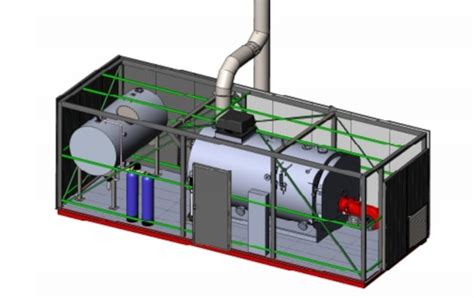 Chaufferie En Container Ou Pr Fabriqu Miditec