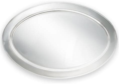 Truecraftware Oval 22” Platter Stainless Steel Heavy Duty Metal Serving Tray