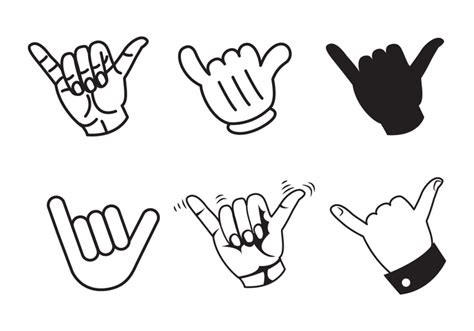 Free Shaka Vector - Download Free Vector Art, Stock Graphics & Images