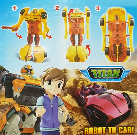 Bongbongidea Tobot X Y Robot Toy Transform Car To Robot