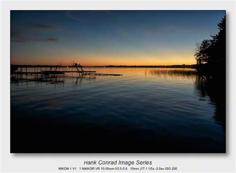 Nikon 1 V1 Potpourri Lake Sunset Hanks Blog
