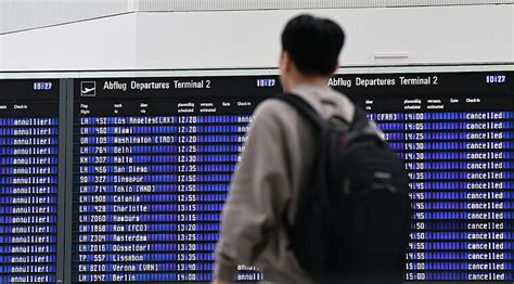 Warnstreiks Sorgen F R Stillstand Am M Nchner Flughafen