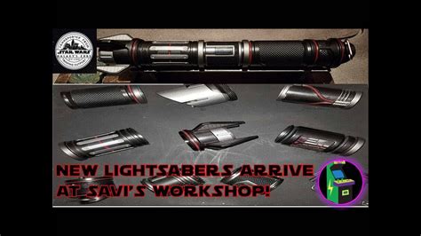 New Power And Control Lightsabers Arrive At Savi S Workshop At