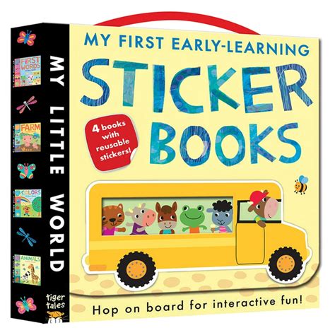 My First Early-Learning Sticker Books - Walmart.com - Walmart.com