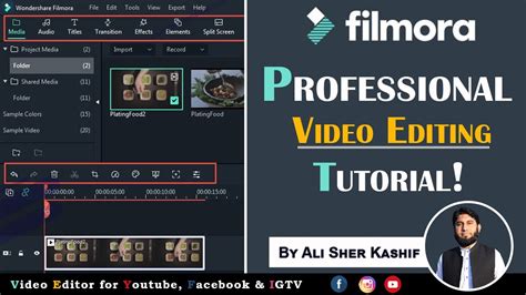 Filmora Video Editing Tutorial For Beginners Video Editing Tool For