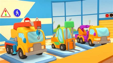 Ve Culos De Servi O Um Carregador A Escola De Carros Desenhos