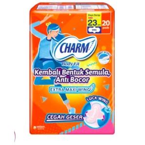 Jual Charm Body Fit Cm S S Extra Maxi Non Wing Wings