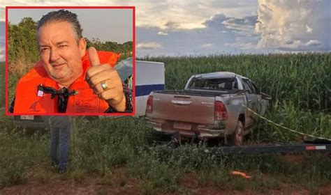 Empres Rio Morre Na Hora Ao Ser Lan Ado De Hilux Durante Capotamento Em