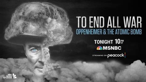 Oppenheimer - A Film by Christopher Nolan on Twitter: "'To End All War ...