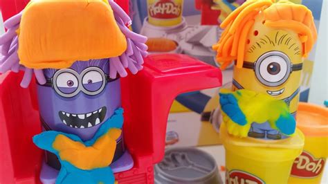 Play Doh Minions Despicable ME Disguise Lab YouTube