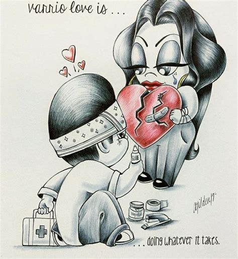 Cholo Couple Cartoon Drawings Warehouse Of Ideas