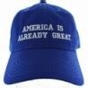 Fuck Trump Hat America Is Already Great Hat Variations Blue Aiag CX17WXELN8S