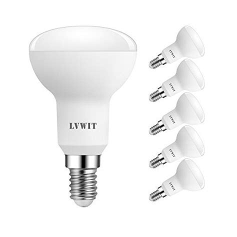 R50 E14 LED Bulbs LVWIT Reflector 5W 6500K Daylight Cool Https