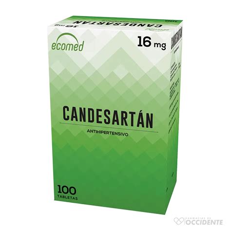 Candesartan Mg Tabletas X Caja Blister Ecomed Farmacias De