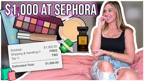 Whats In My 1000 Sephora Fantasy Cart Youtube