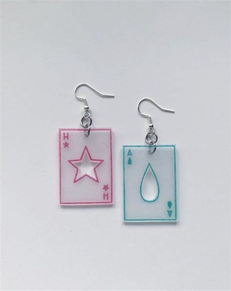 Hisoka Earring Anime Jewelry Anime Earrings Diy Crafts Jewelry