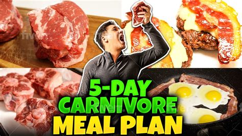 5 Day Carnivore Meal Plan 2023 Eat Meat Lose Fat And Gain Muscle