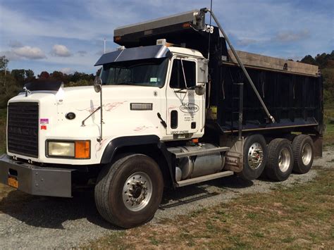 2001 Mack CL713 Tri Axle Dump Truck Trucks For Sale BigMackTrucks