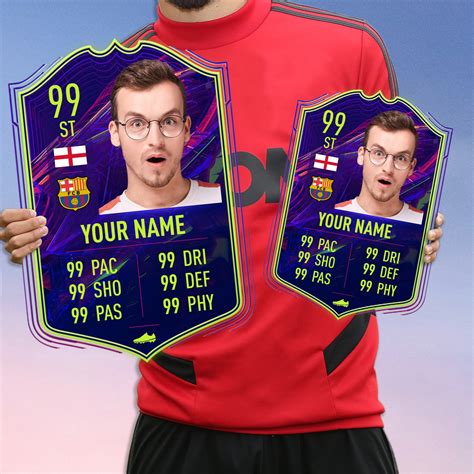 Carte Fifa 22 Fut Personnalisée Otw Rare Gold Icône Totw Etsy