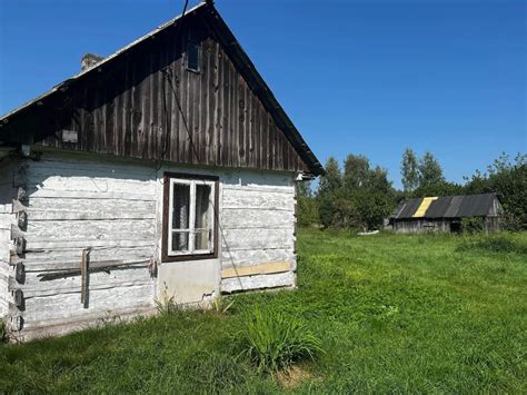 Działka siedlisko dom drewniany 37a piekna lokalizacja inwestycja Żmudź