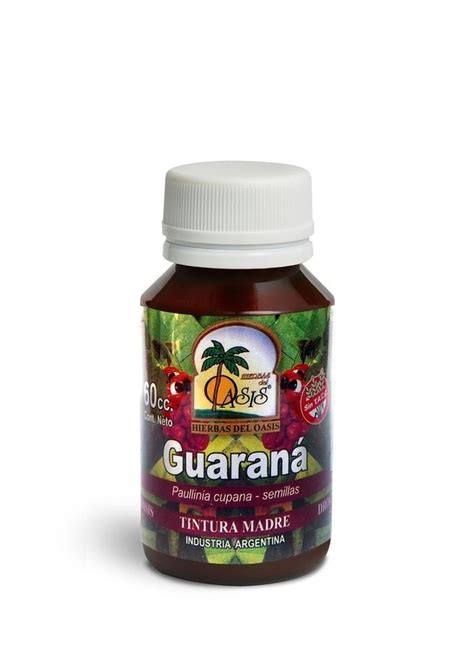 Tintura Madre Guarana Oasis Almac N Natural