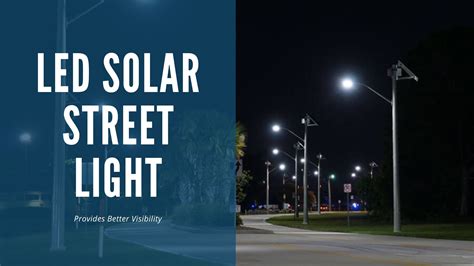 Solar Street Lighting Projects Overview