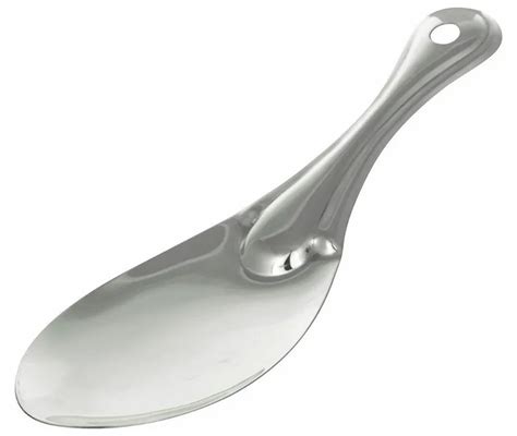 Silver Stainless Steel Rice Serving Spoon Size 7 Inch L At Rs 35