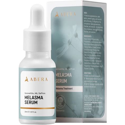 Abera Melasma Serum With Niacinamide And Hyaluronic Acid