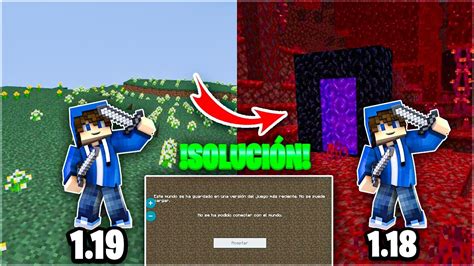 📲 CÓmo Pasar Un Mundo De Una VersiÓn A Otra En Minecraft Bedrock Tutorial Youtube