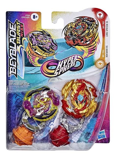 Beyblade Burst Rise Hypersphere Dual Pack Lord Spryzen S Y Mercado Libre