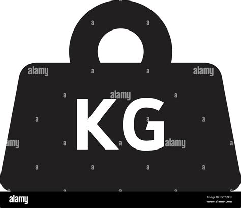 Heavy Weight Icon Weight Icon Mass Symbol Weight Kilogram Icon