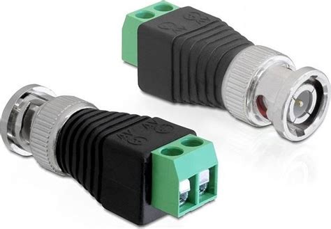 Delock Bnc Stecker Auf Pin Terminalblock Adapter Ab