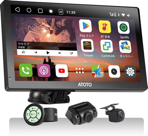 Amazon Co Jp Inch Qled Atoto P Touch Portable Android Car