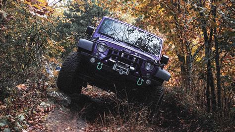 Download Wallpaper 2560x1440 Jeep Wrangler Jeep Car Suv Purple Off