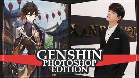 Genshin Photoshop Edition | Zhongli | Korean Actor - YouTube